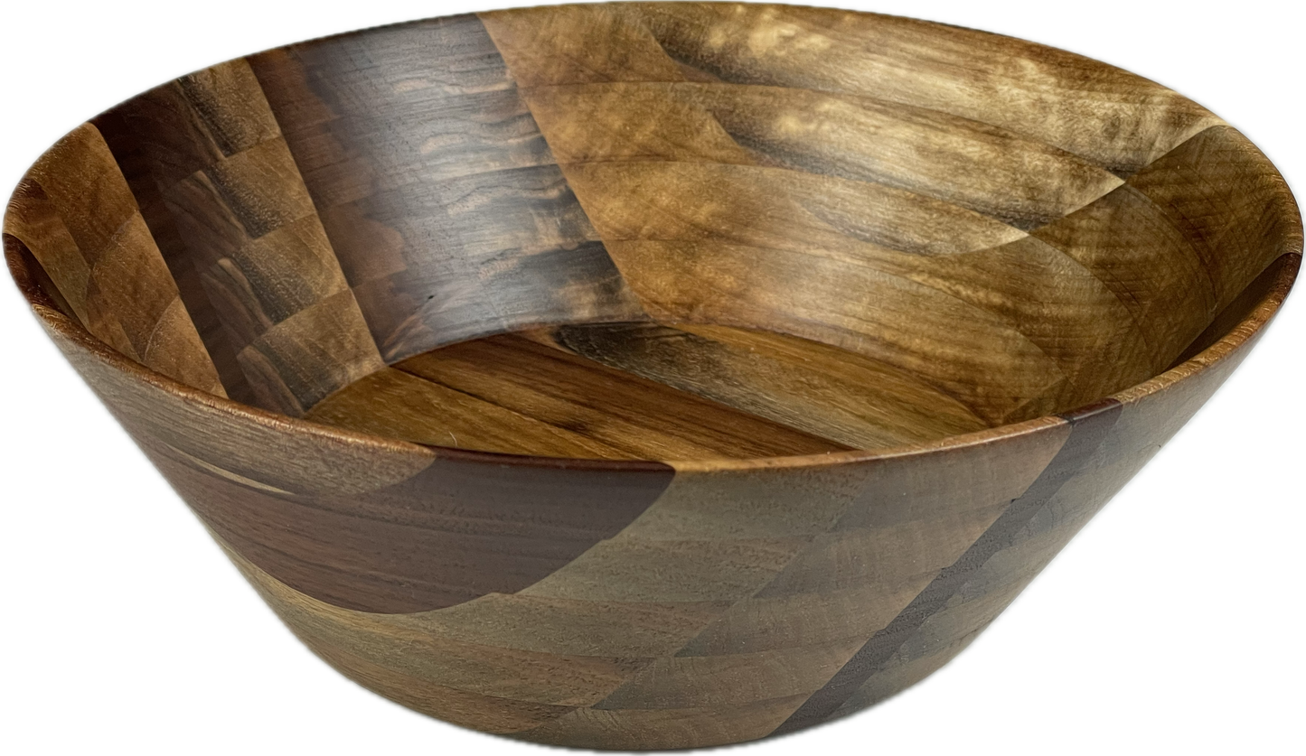 Black Walnut Heartwood and Sapwood Bowl
