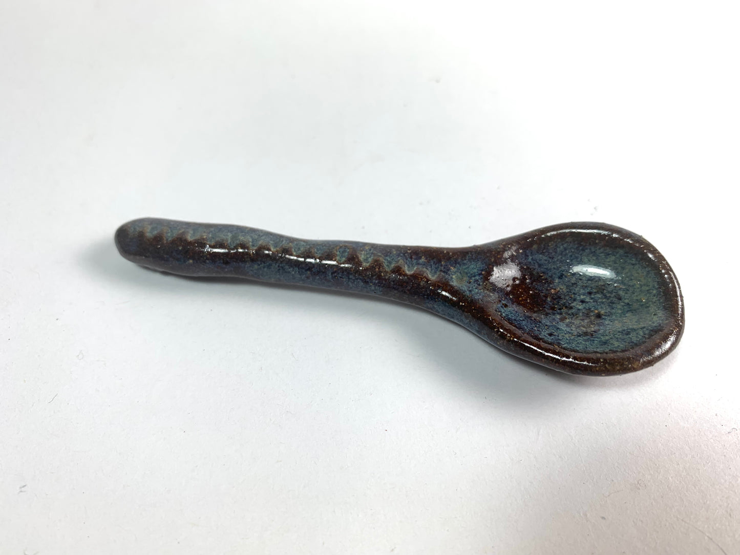 Blue Spotted Spoon