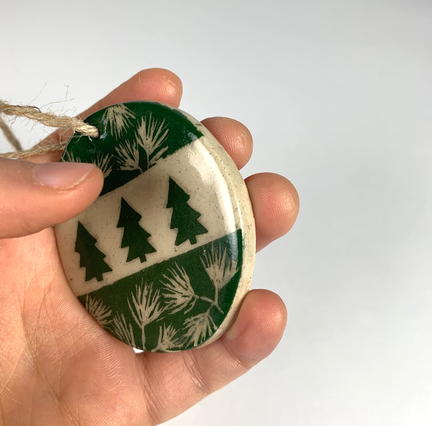 Pine Branch Ornament