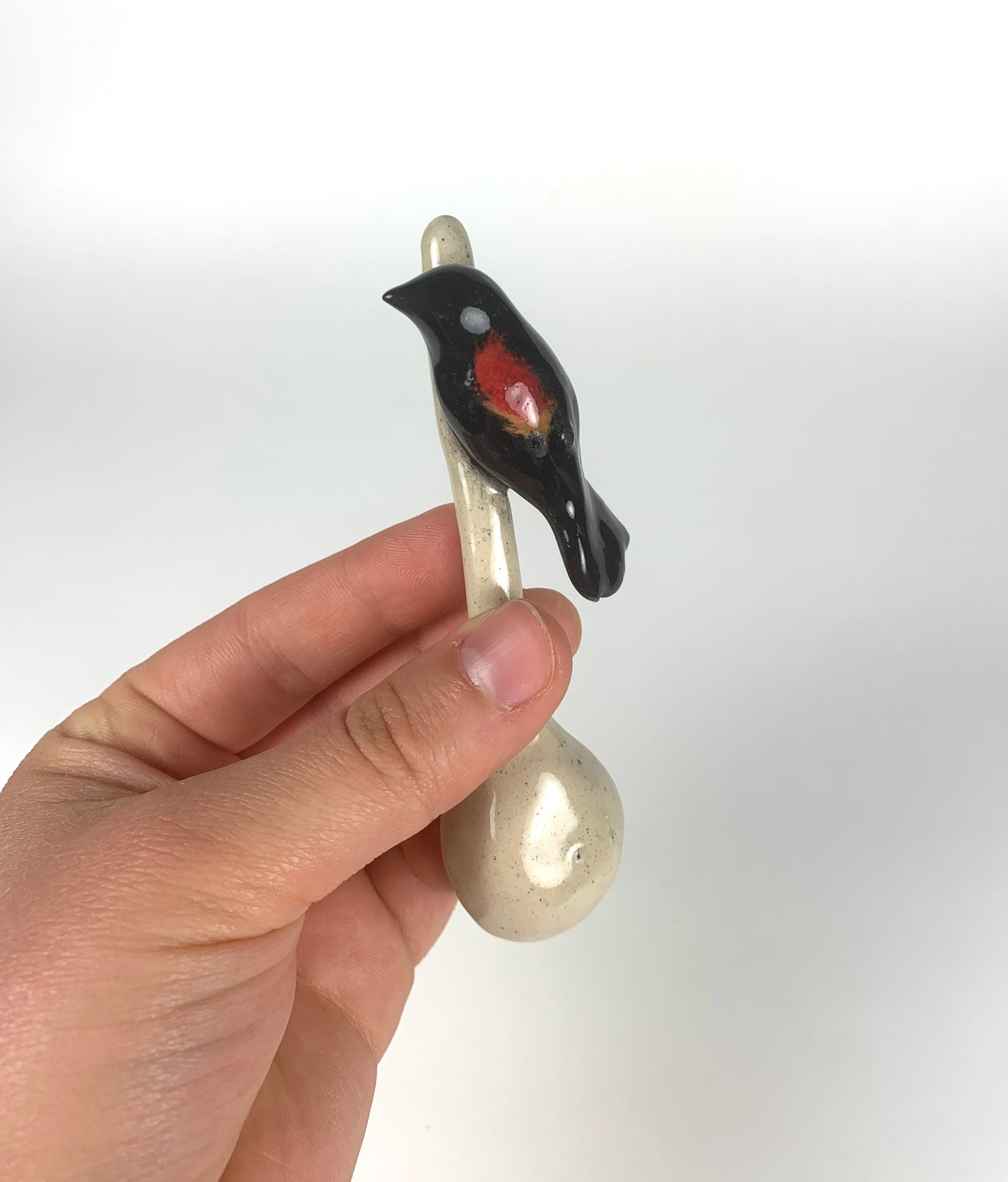 Red-Winged Blackbird Spoon
