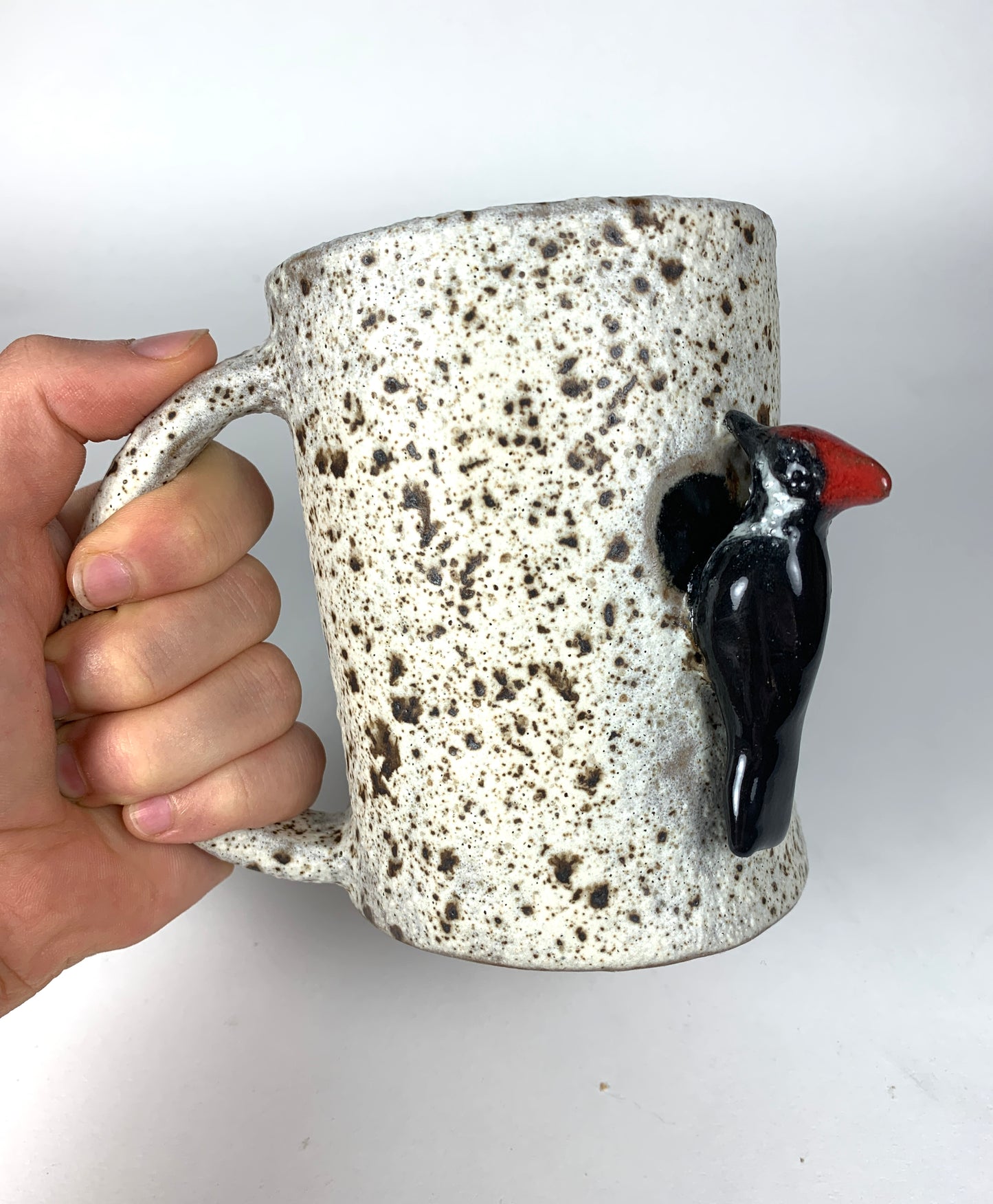 Birch Pileated Woodpecker Mug