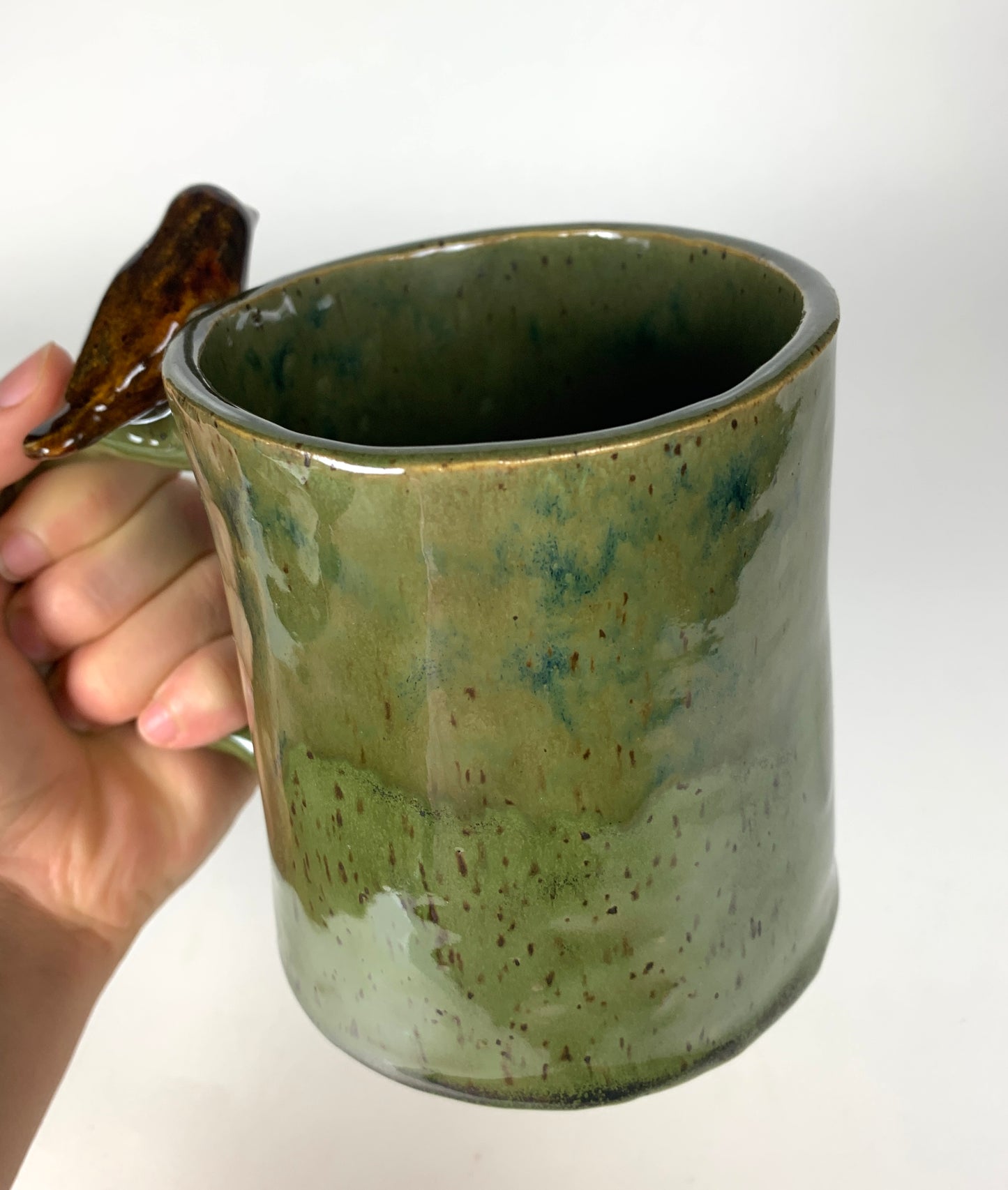 Brown Bird Mug