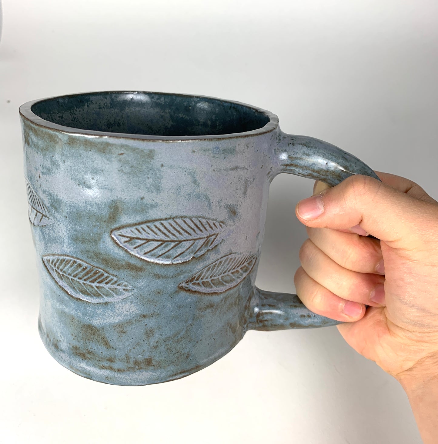 Leaf Print Mug