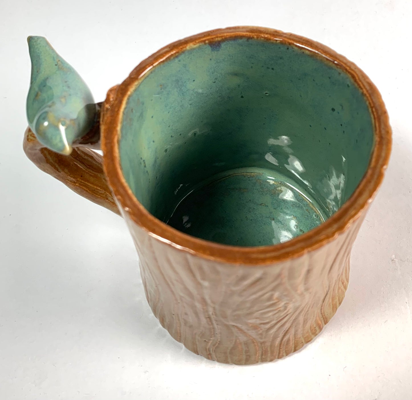 Turquoise Bird Mug
