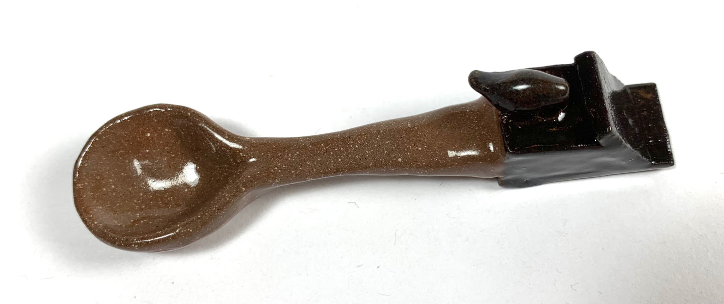 Shed Roof Birdhouse Spoon