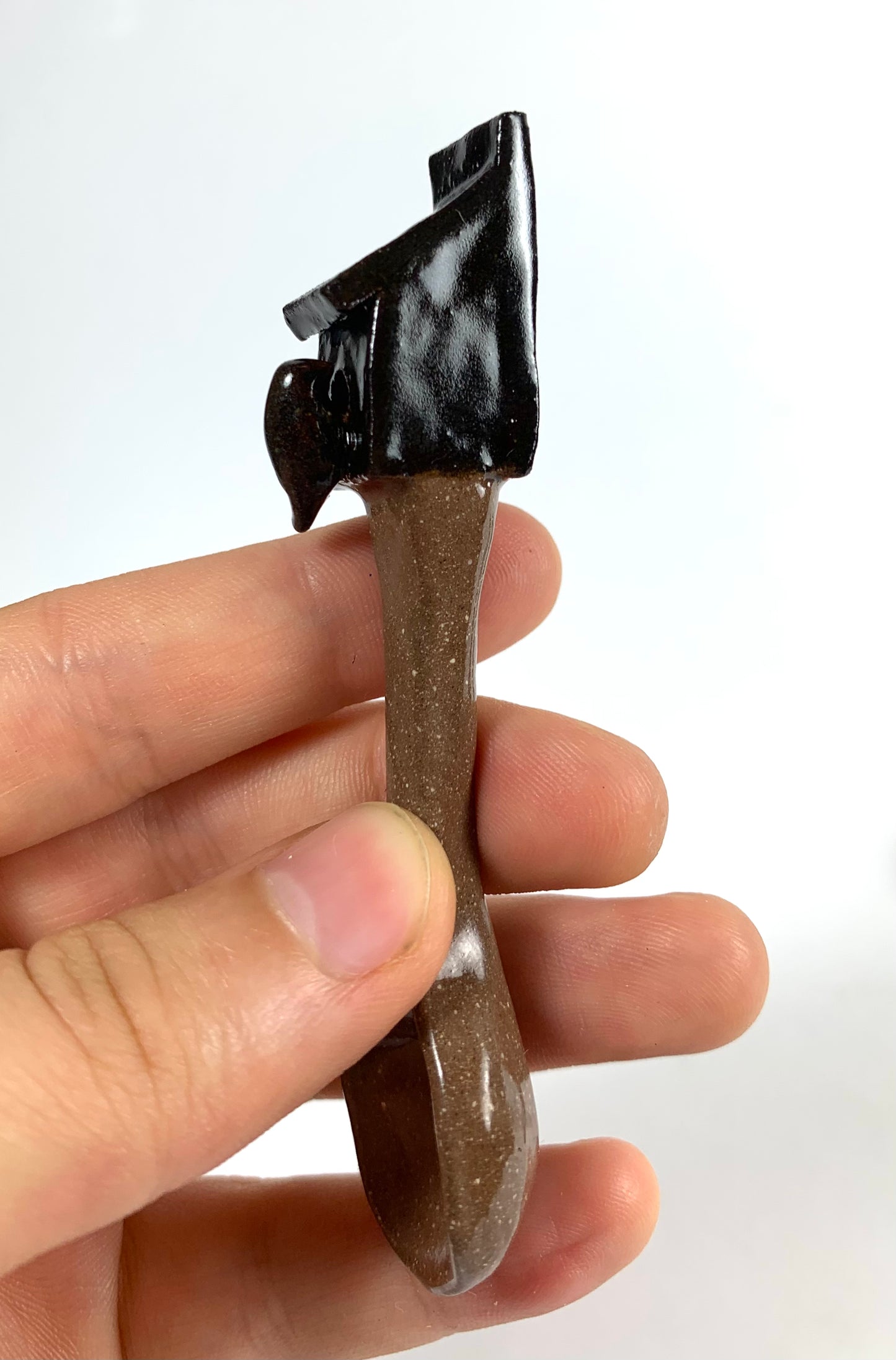 Shed Roof Birdhouse Spoon