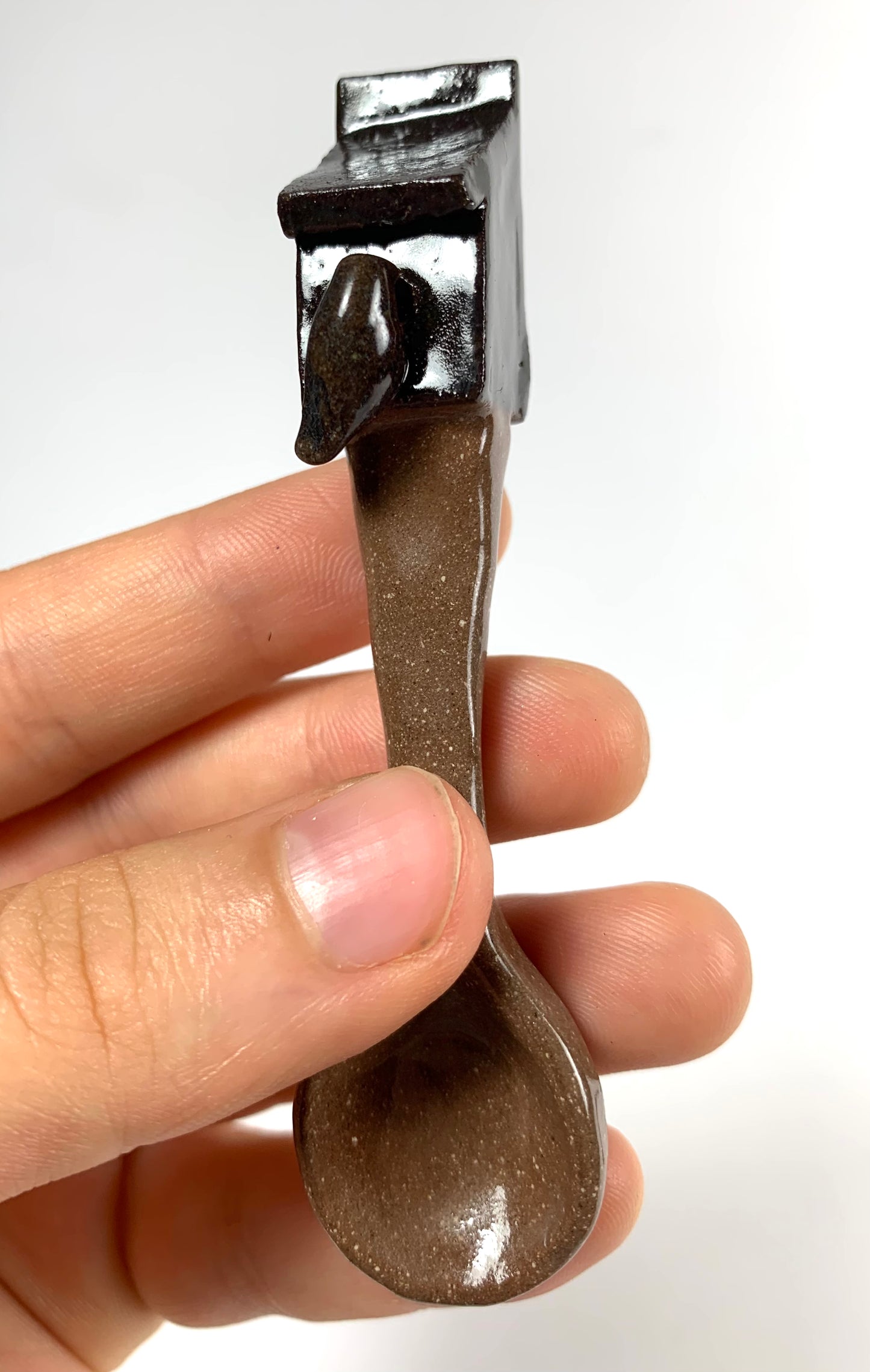 Shed Roof Birdhouse Spoon