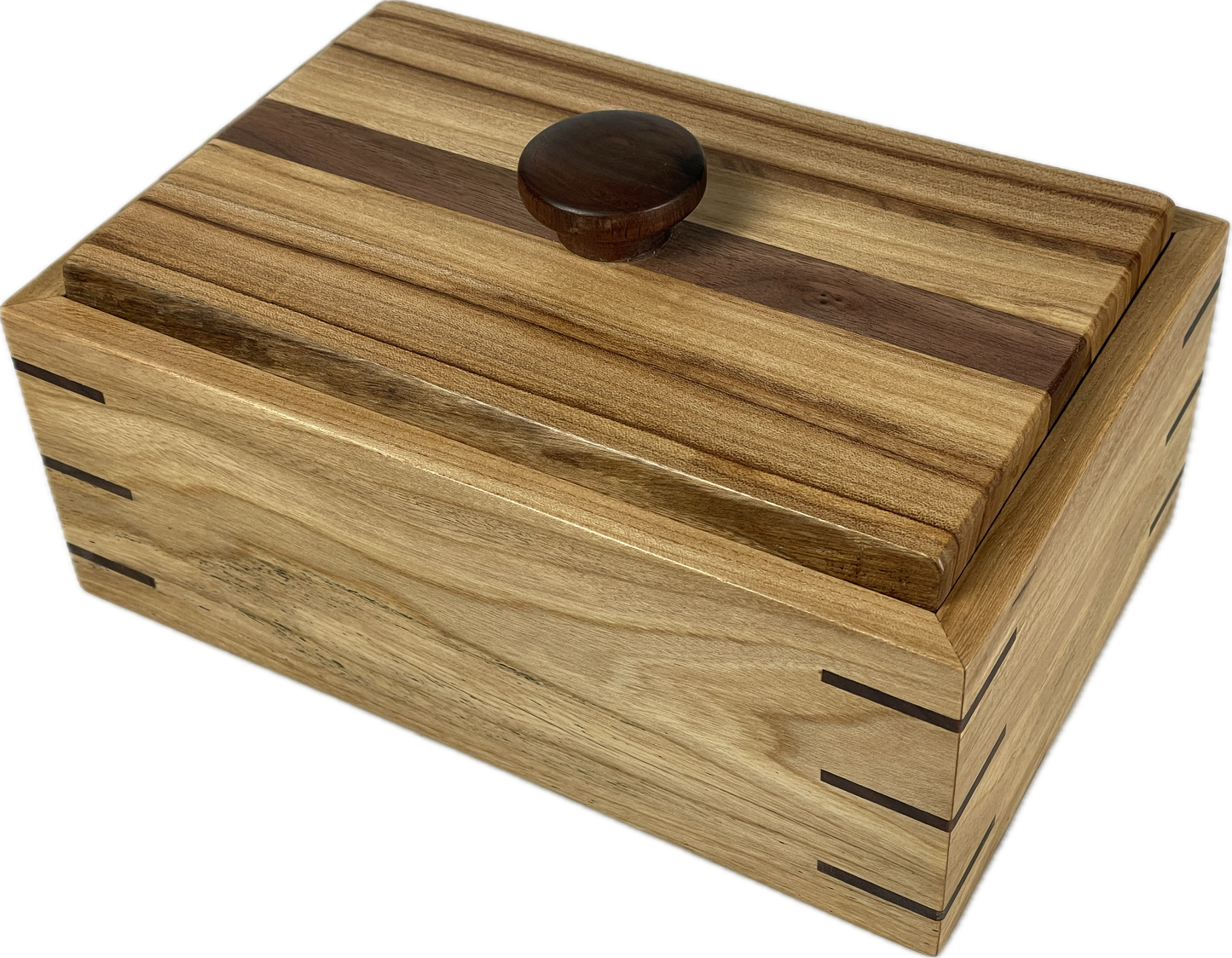 Keepsake Box - Sweet Gum and Walnut