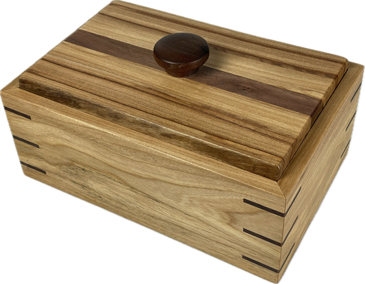 Keepsake Box - Sweet Gum and Walnut