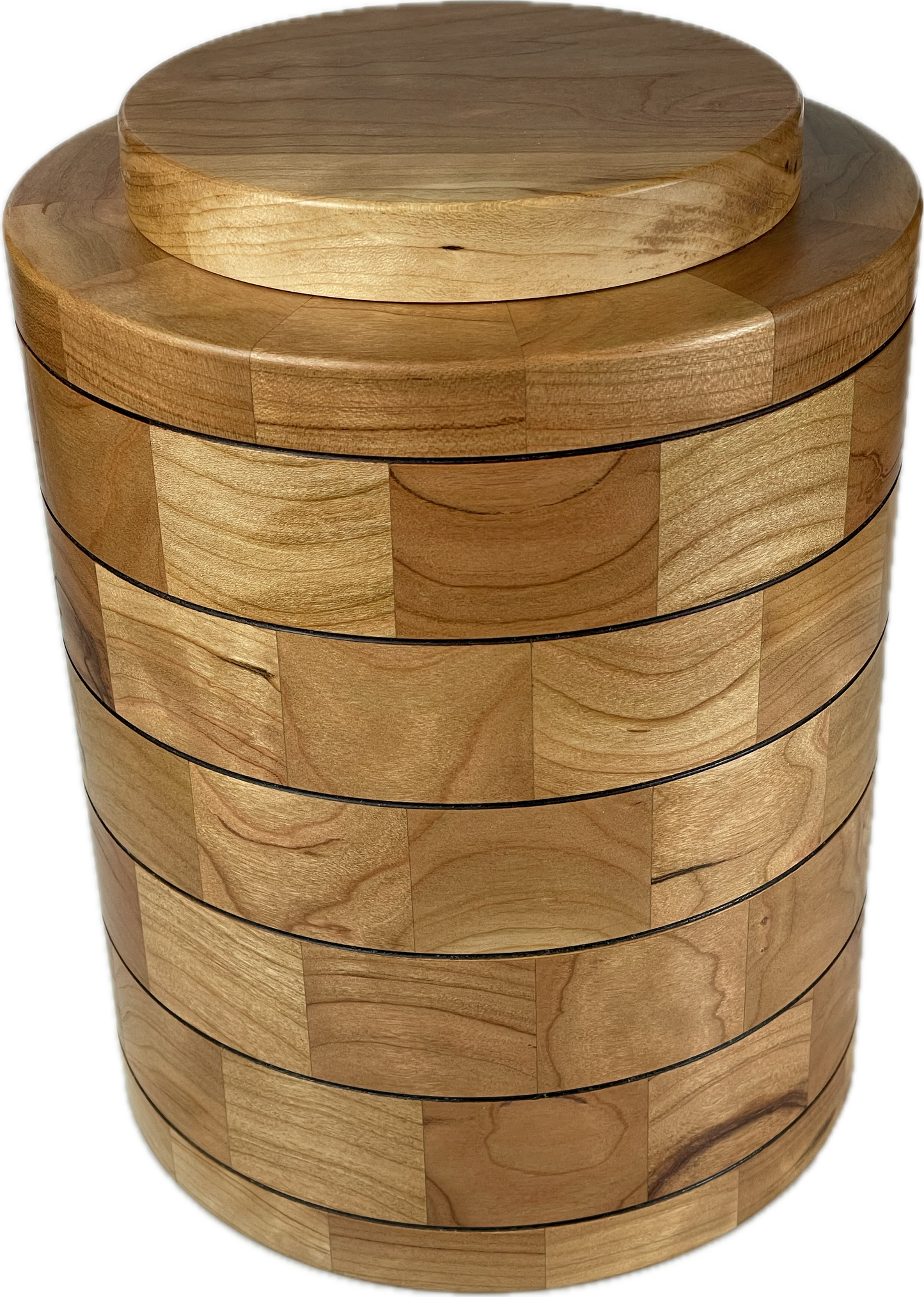 Segmented Cremation Urn - Cherry