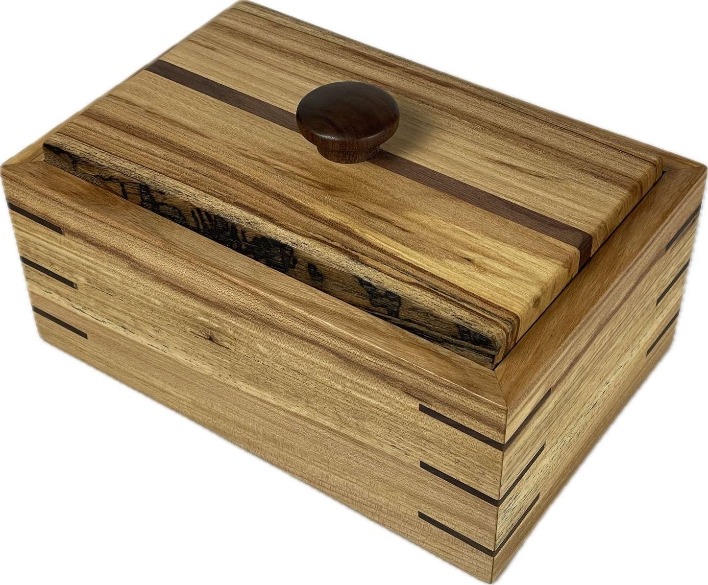 Keepsake Box - Sweet Gum and Walnut
