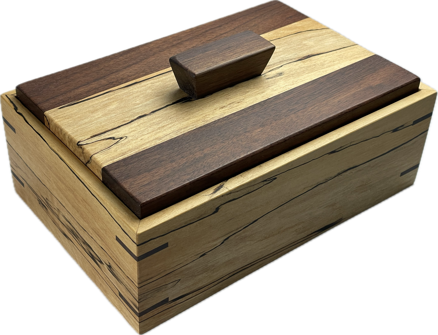 Keepsake Box - Spalted Maple and Black Walnut