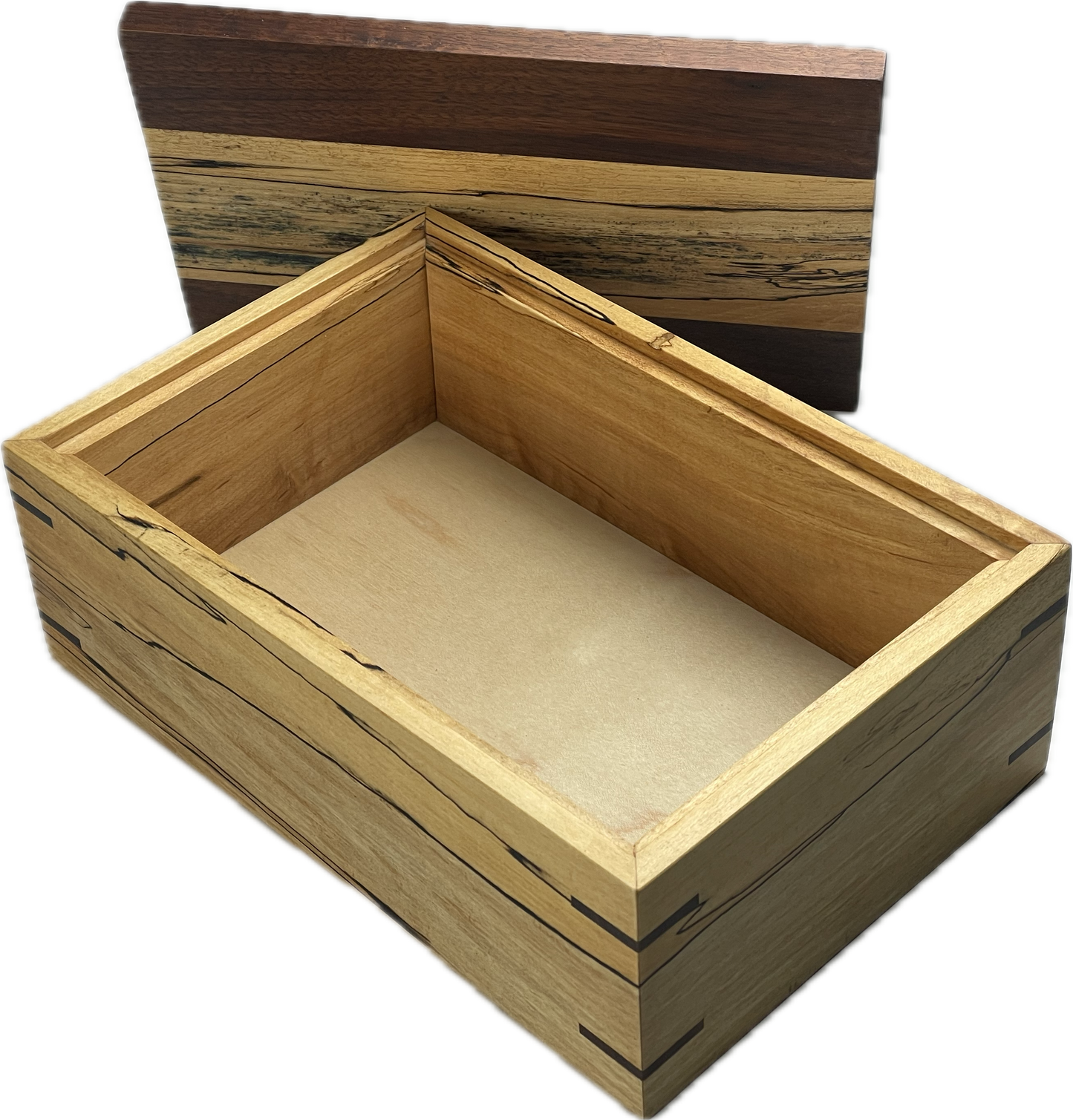 Keepsake Box - Spalted Maple and Black Walnut