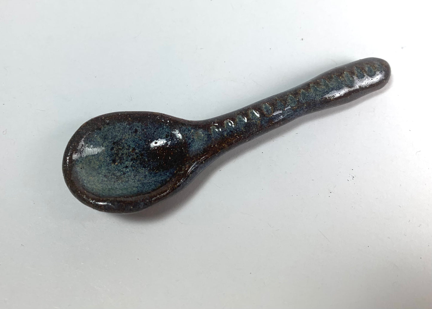 Blue Spotted Spoon