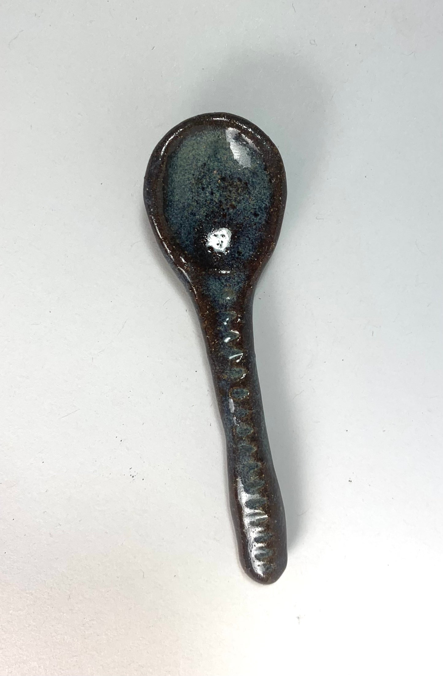Blue Spotted Spoon