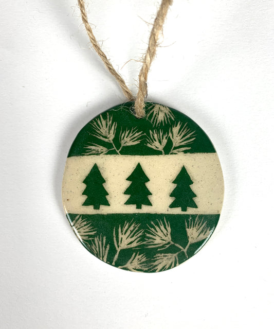 Pine Branch Ornament