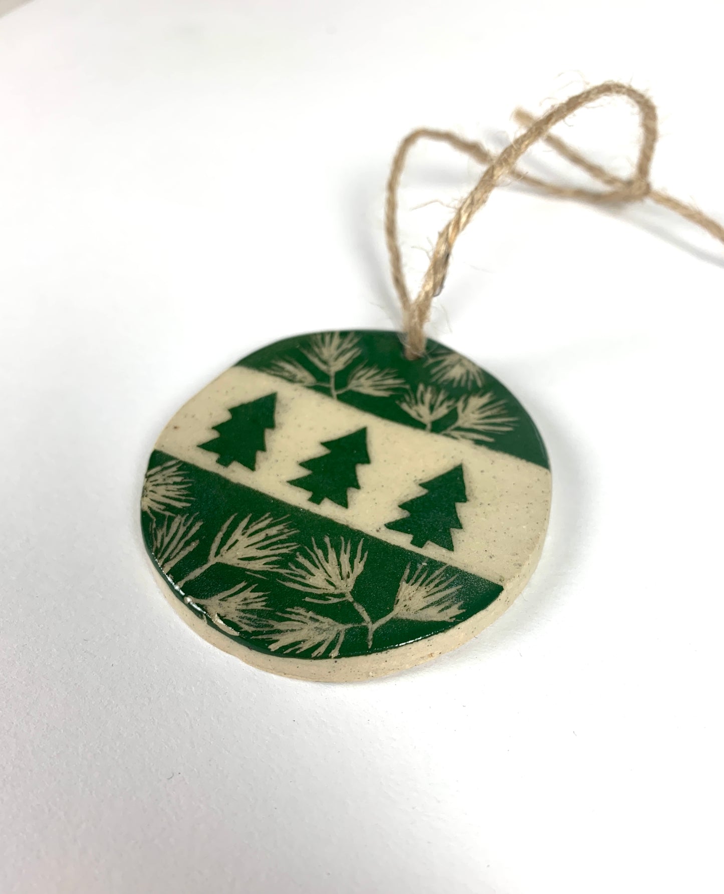 Pine Branch Ornament
