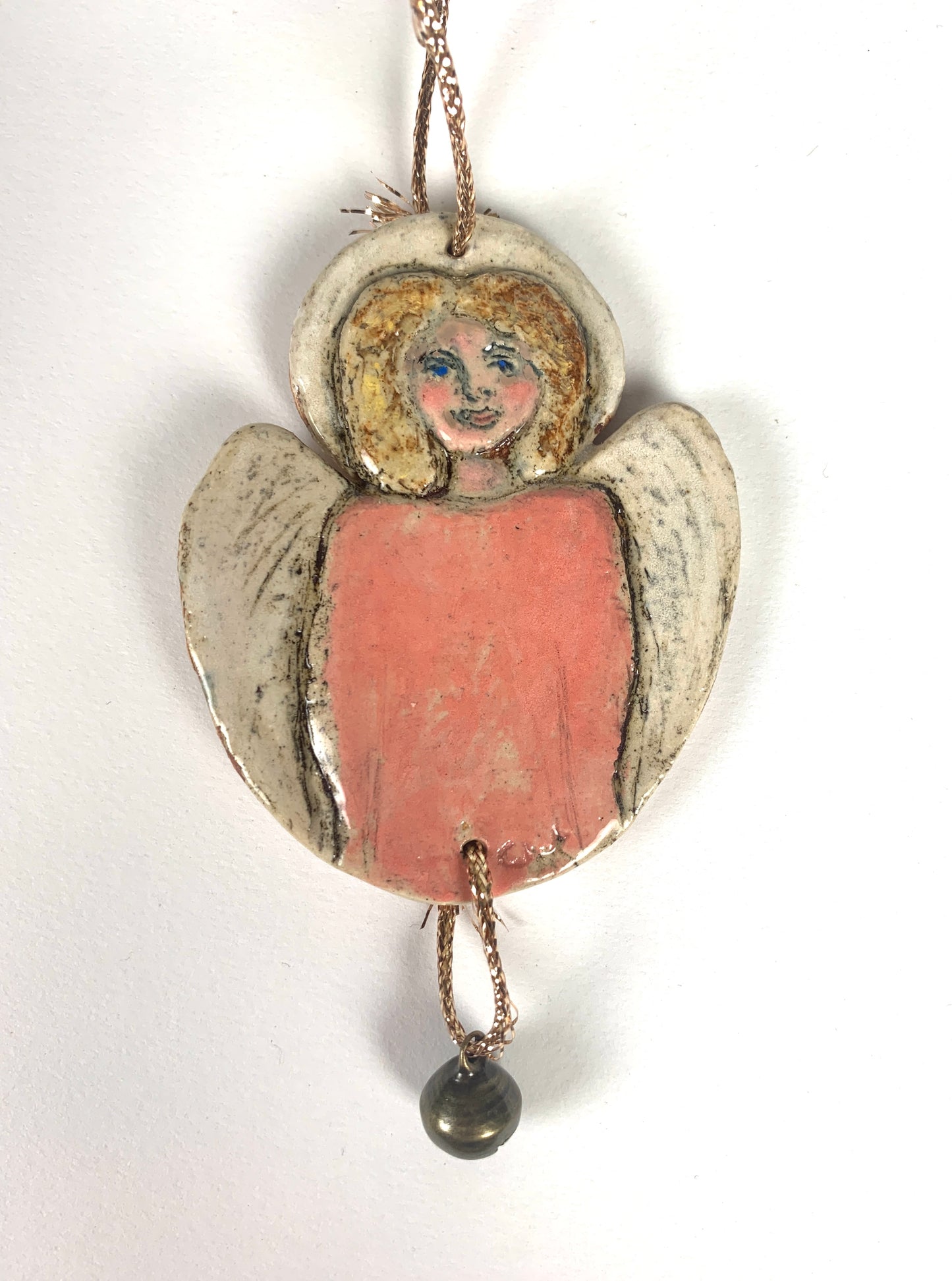 Rose Angel Ornament