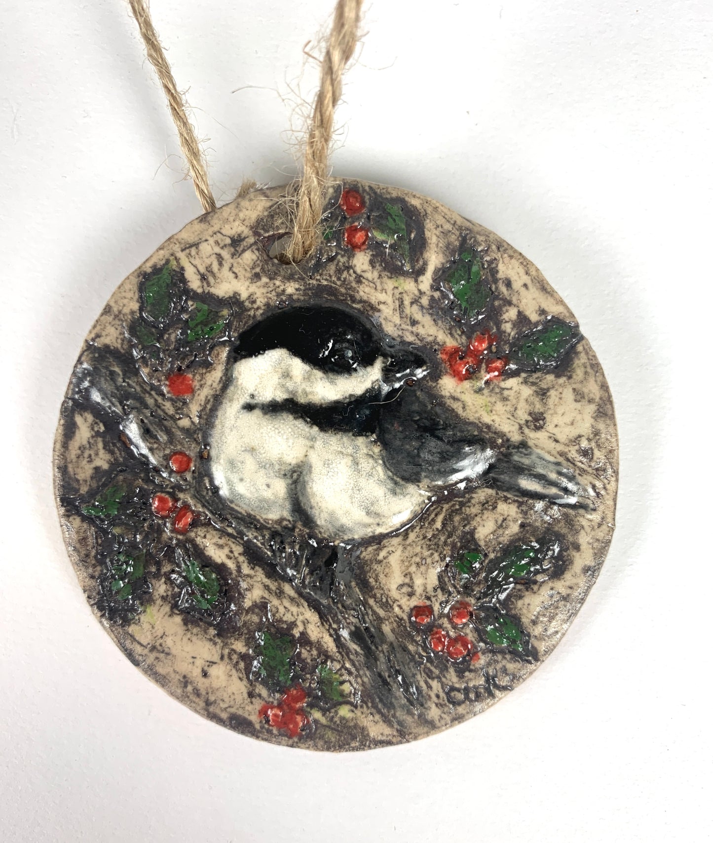 Chickadee Ornament