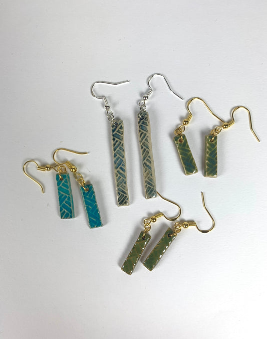 Geometric Bar Earrings