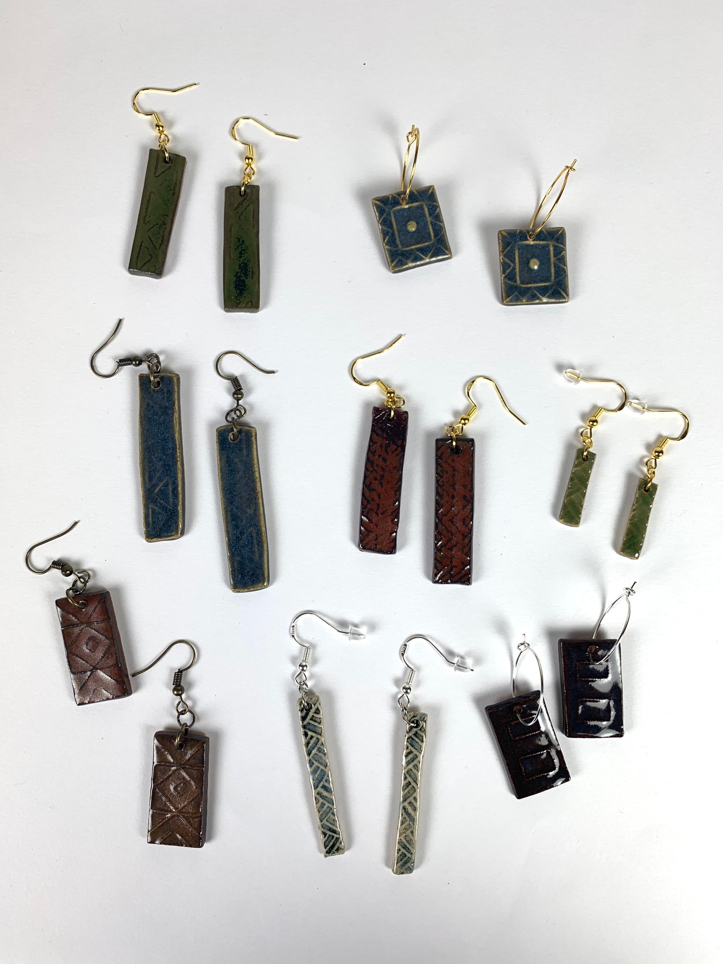 Geometric Bar Earrings