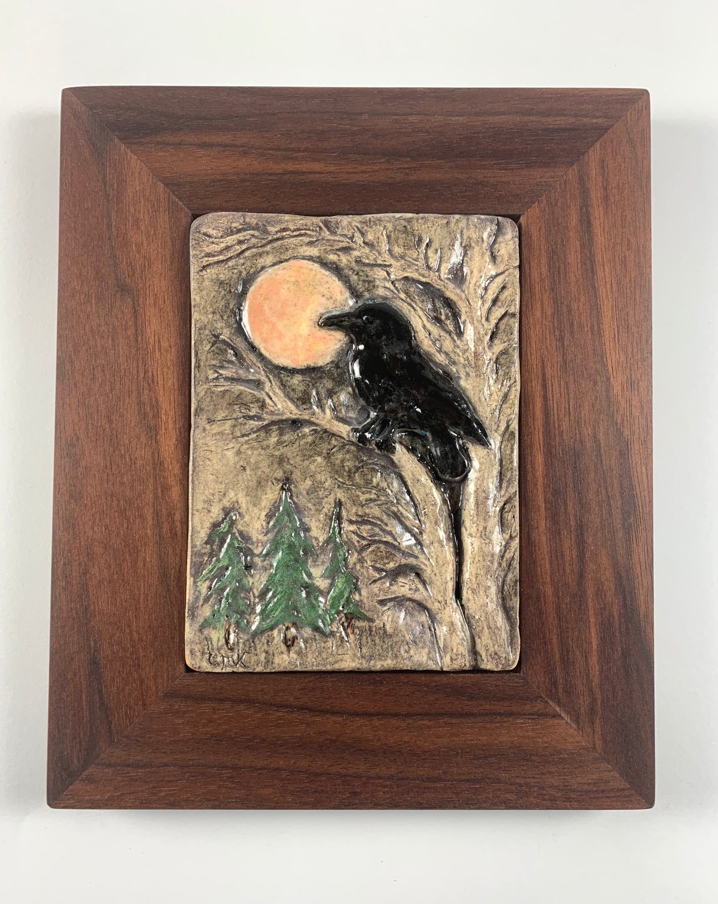 Pink Moon Crow
