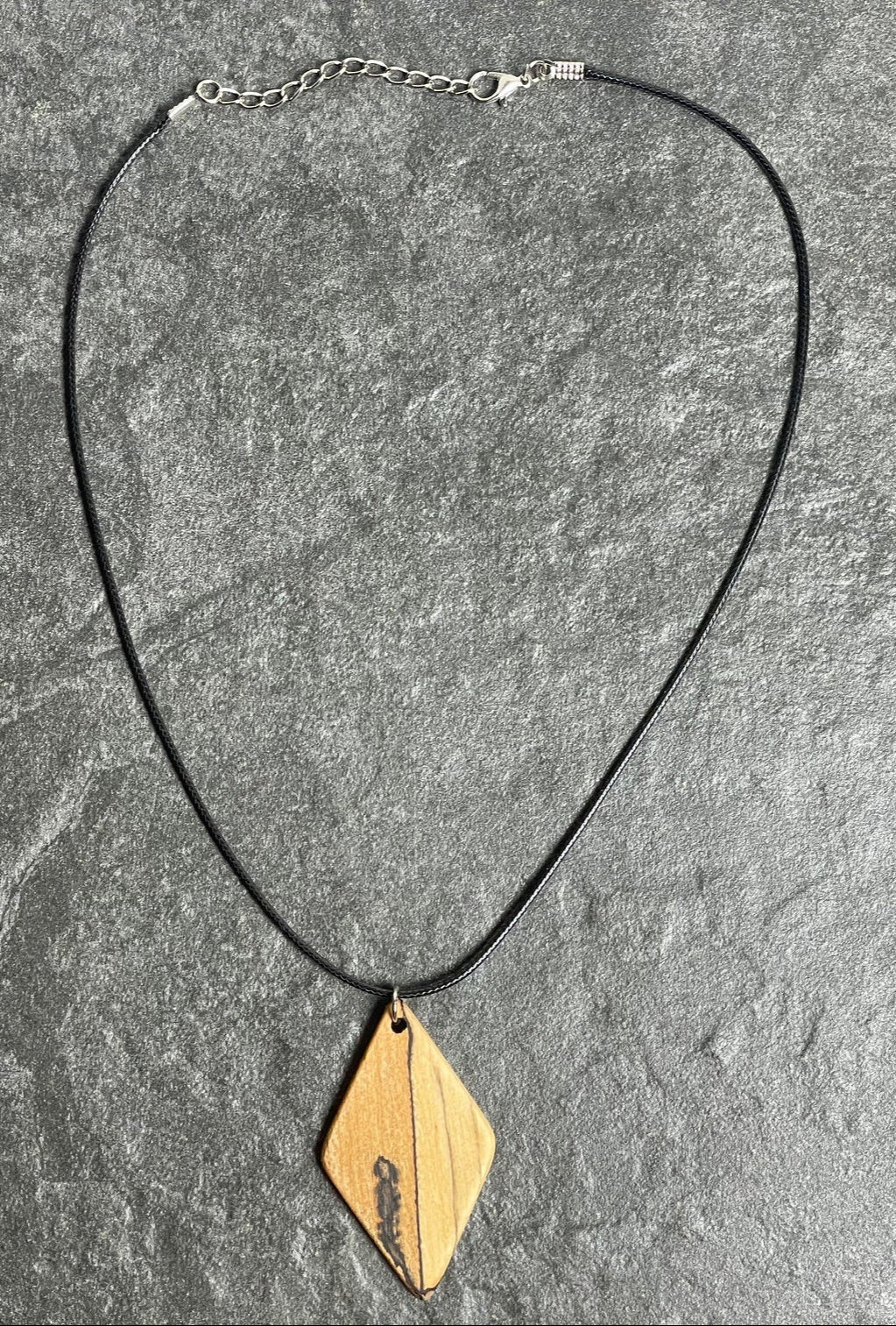 Diamond-shaped Pendant Necklaces