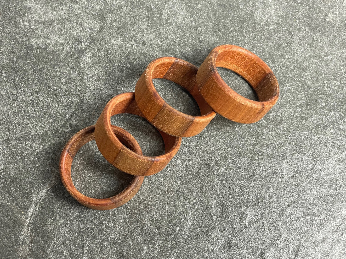 Napkin Rings - Walnut and Cherry