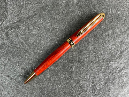 Euro-style Twist Ballpoint Pen - Padauk