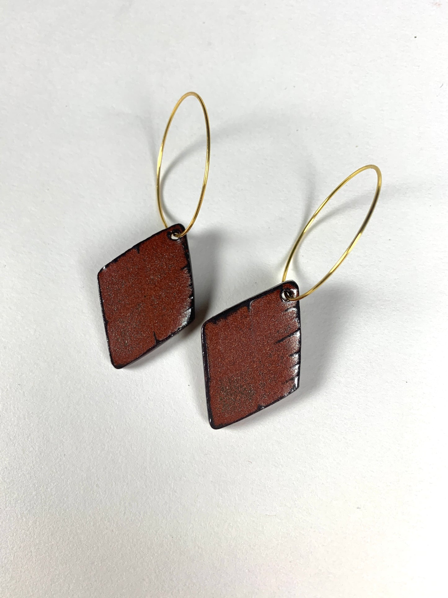 Geometric Diamond Earrings