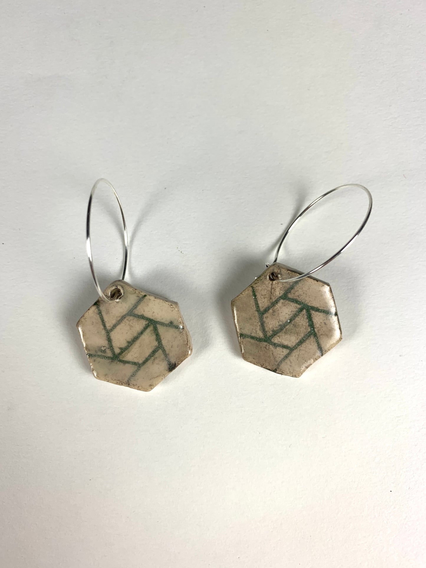 Hexagon Earrings