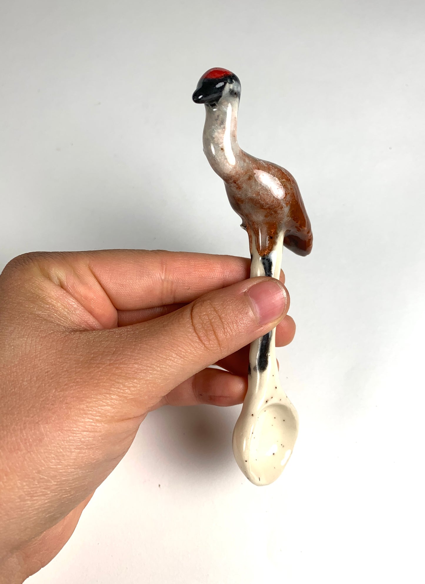 Sandhill Crane Spoon