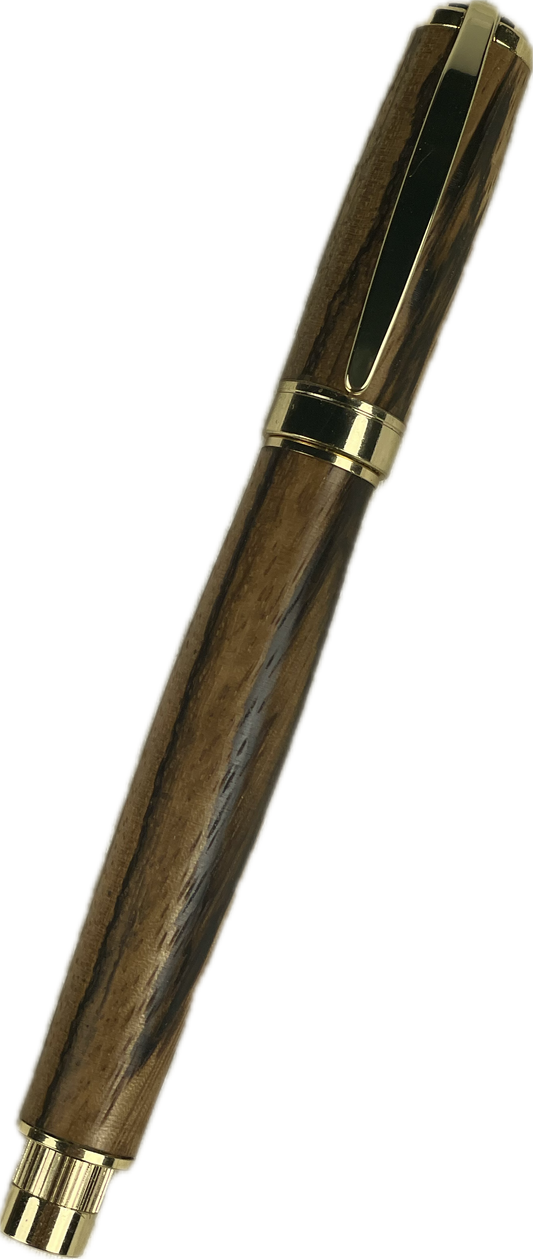 Graduate Roller Ball Pen - Zebrawood