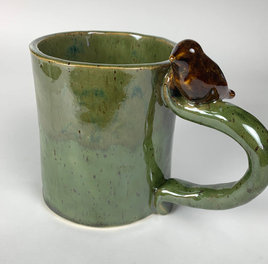 Brown Bird Mug