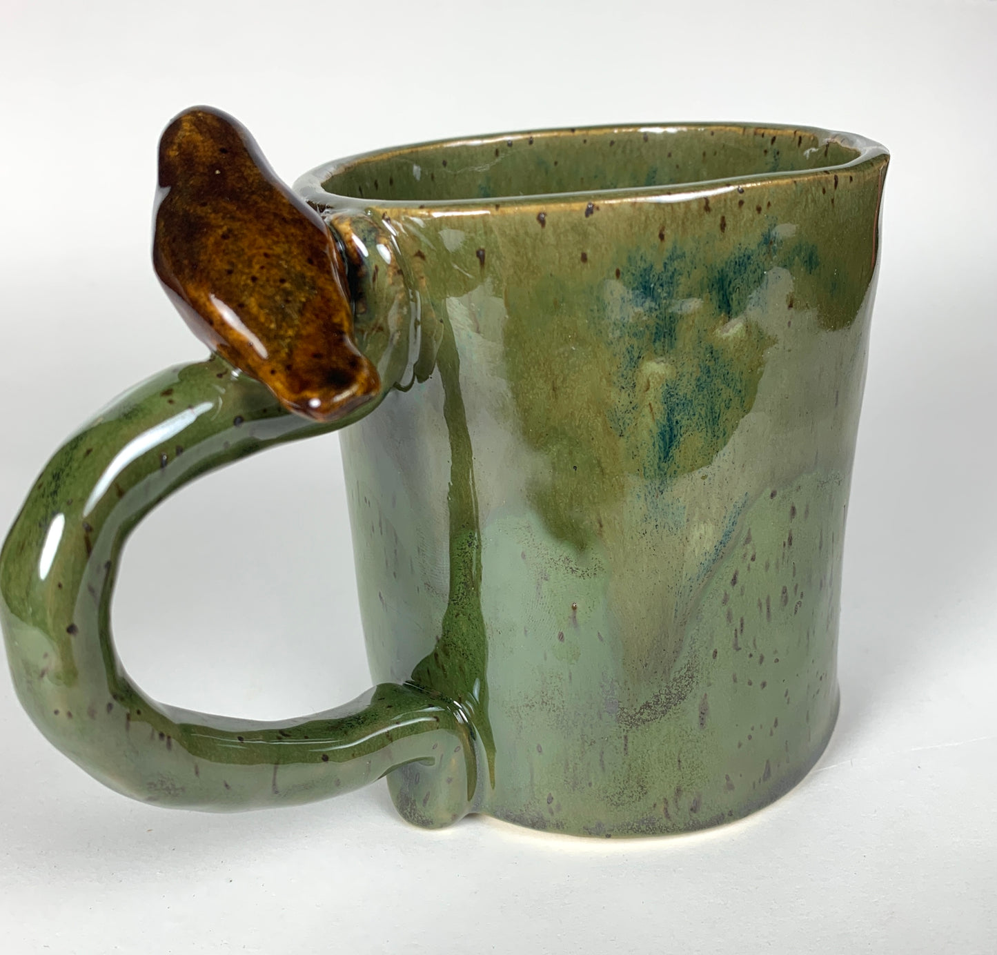 Brown Bird Mug