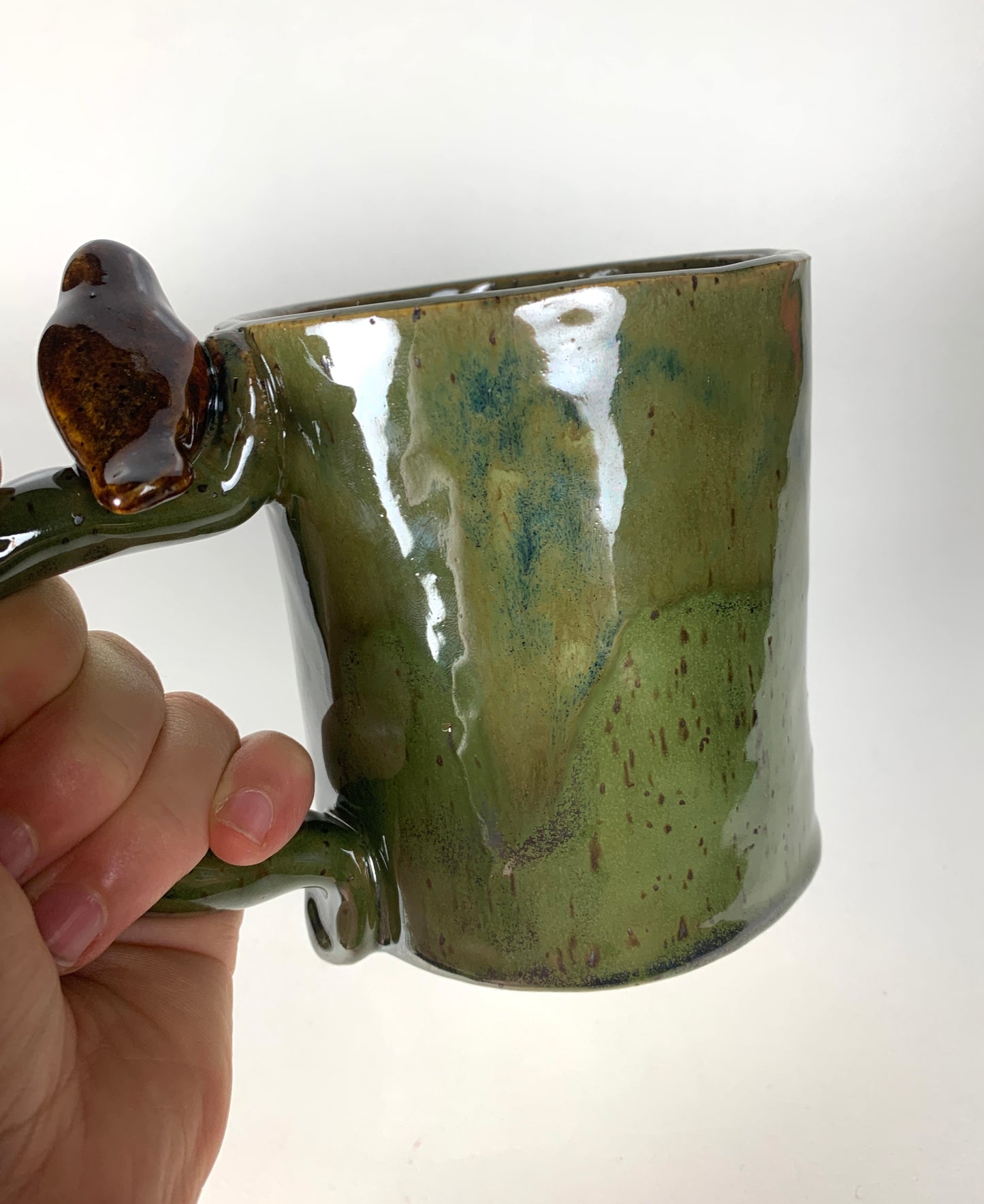 Brown Bird Mug