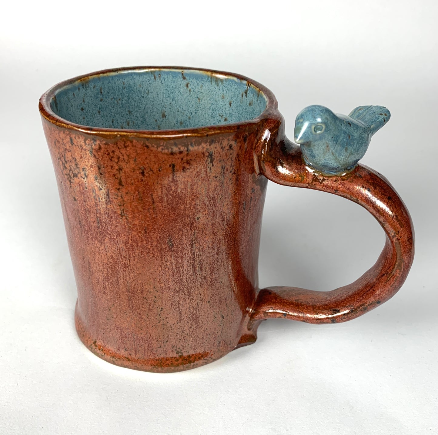 Copper Bird Mug