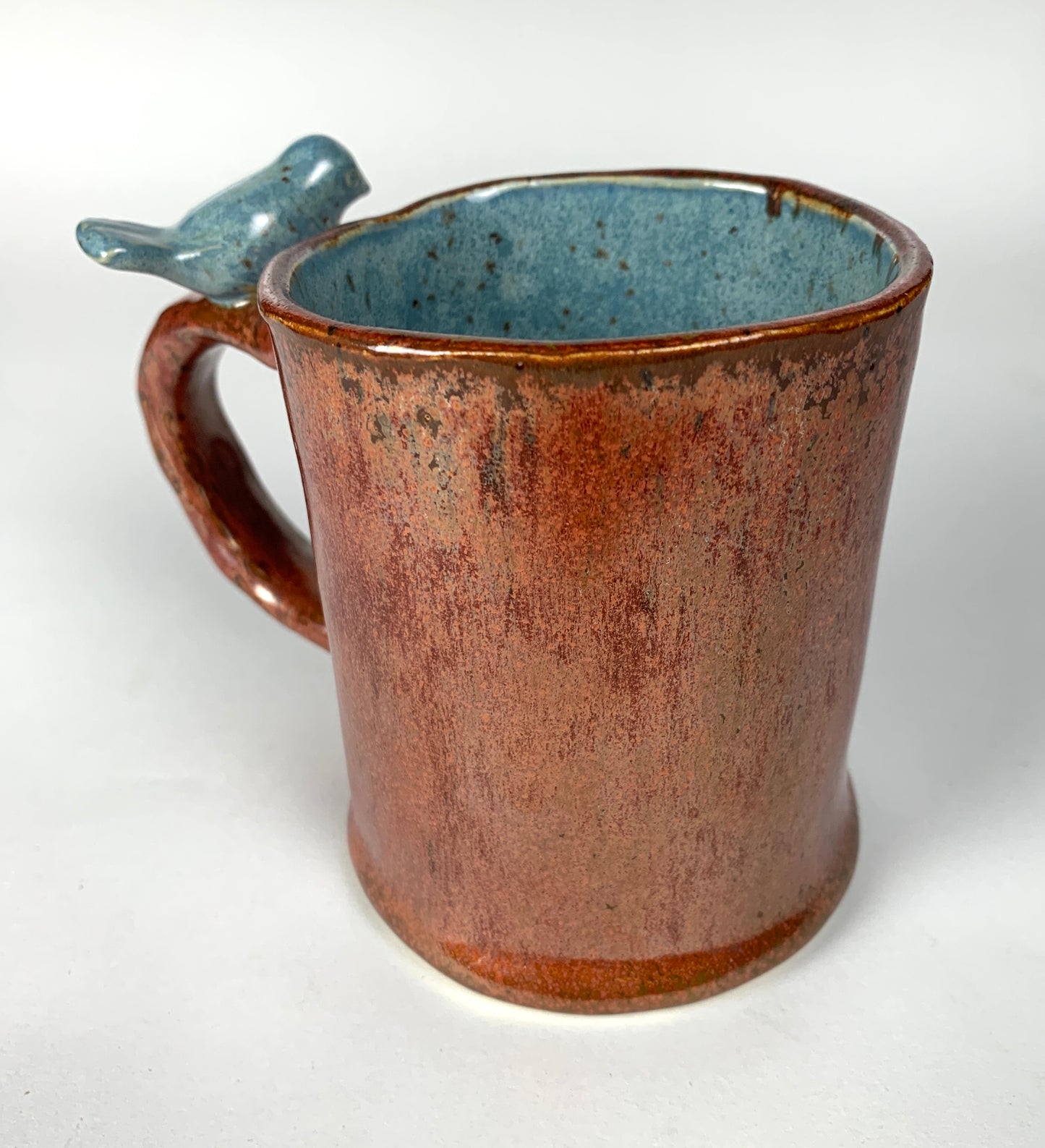 Copper Bird Mug