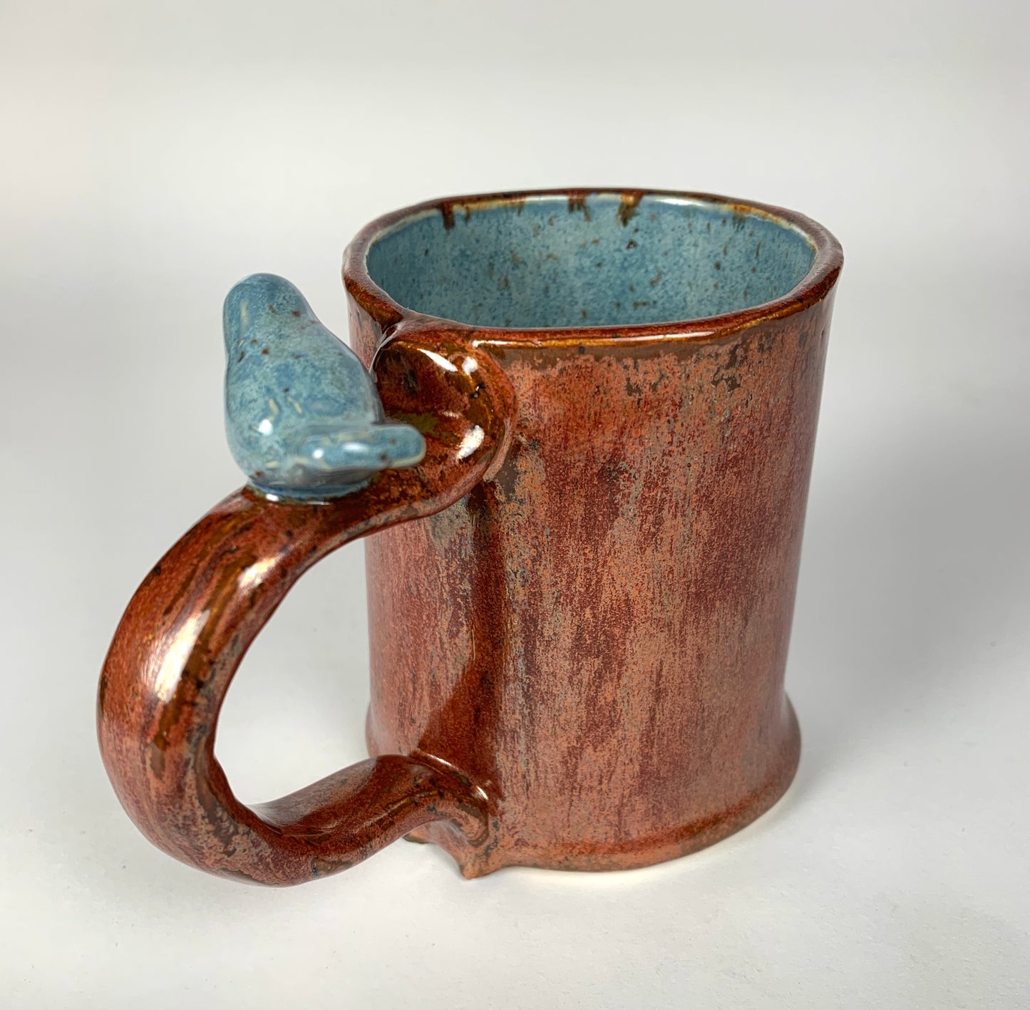 Copper Bird Mug