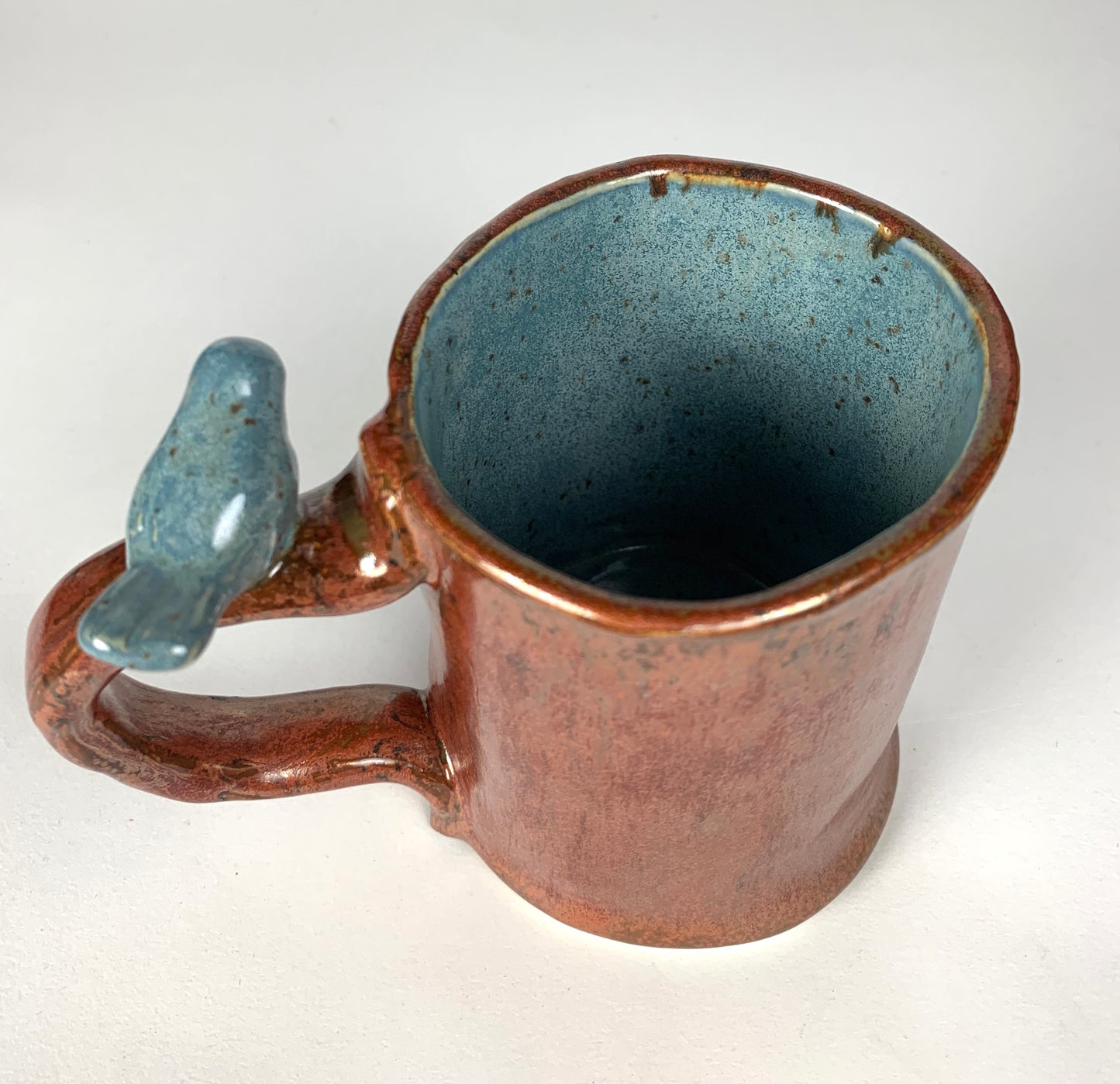Copper Bird Mug