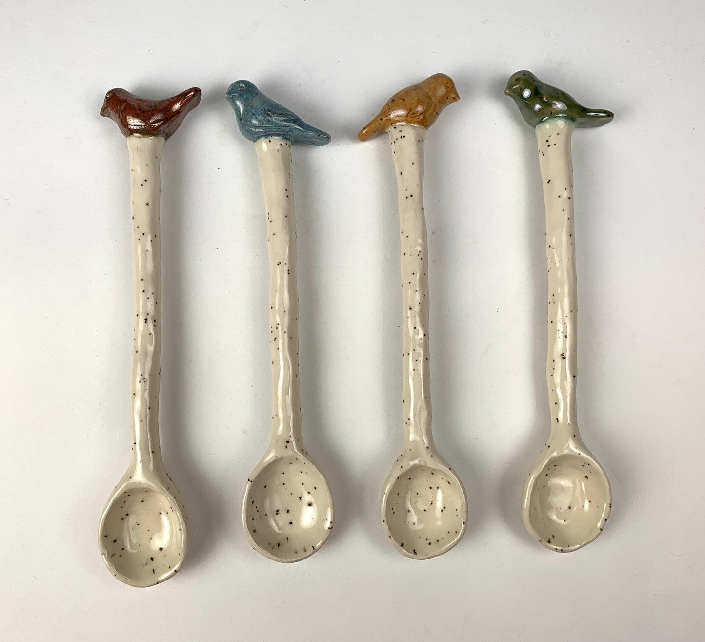 Colorful Bird Spoons
