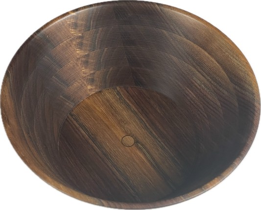Black Walnut Sunburst Bowl