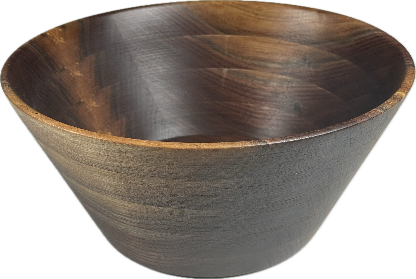 Black Walnut Sunburst Bowl