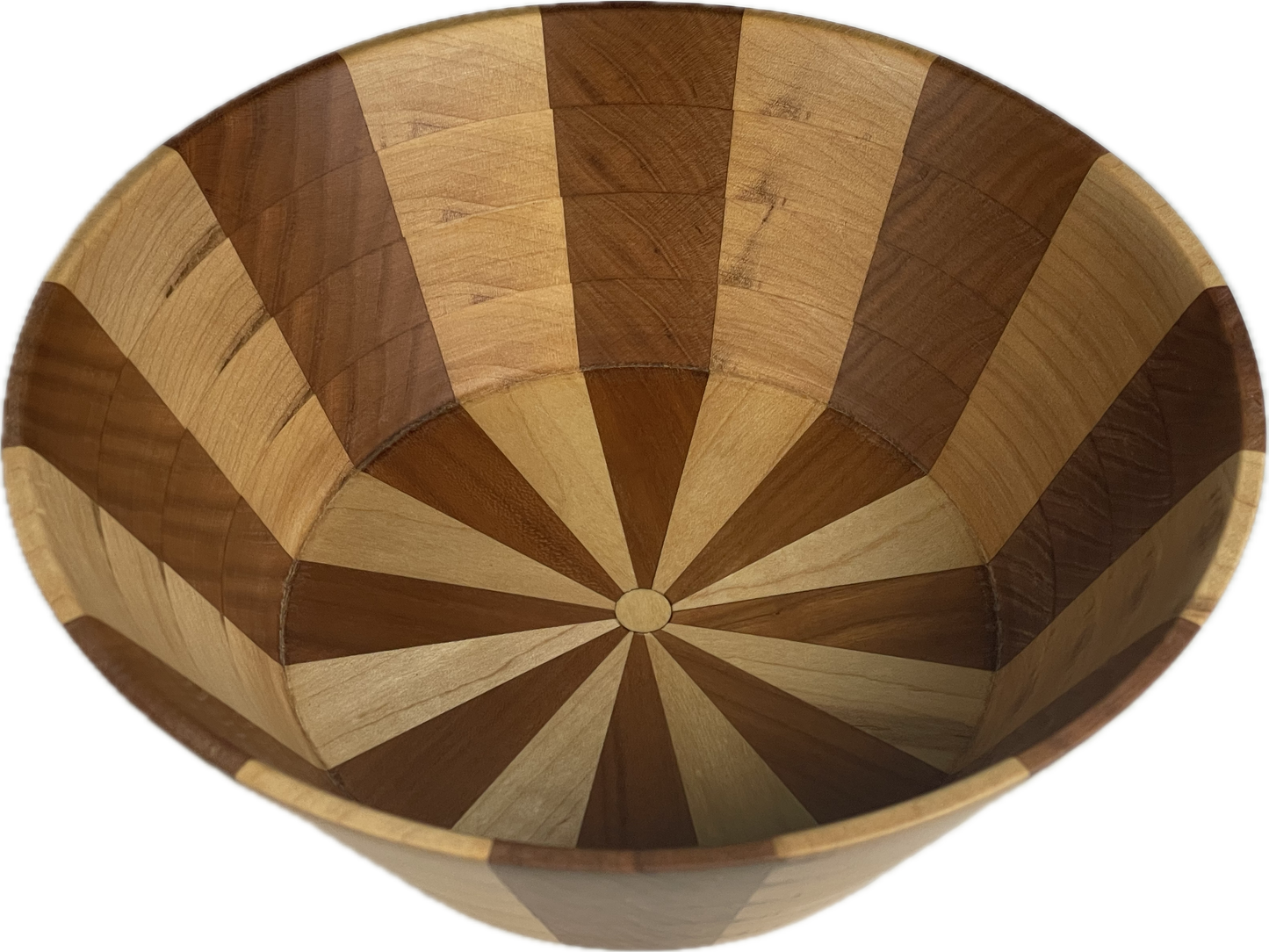 Maple and Cherry Pinwheel Bowl