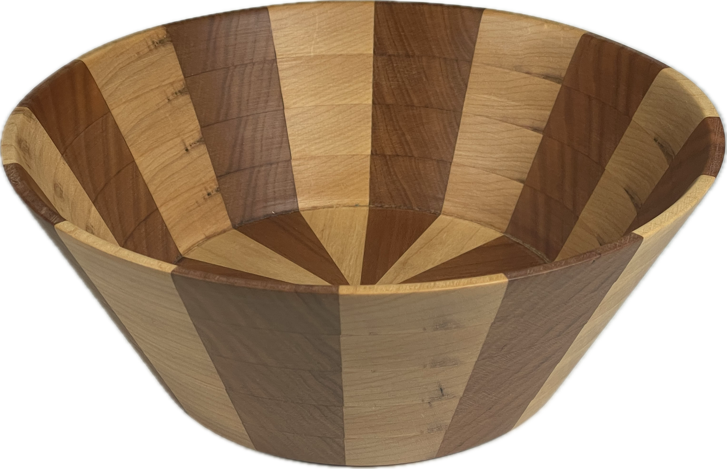 Maple and Cherry Pinwheel Bowl