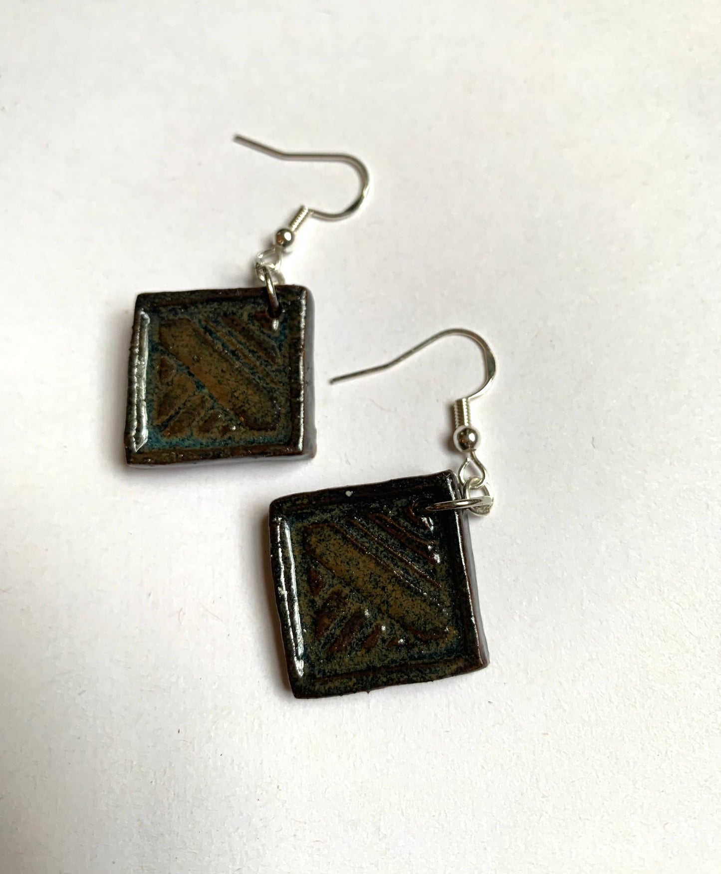 Geometric Diamond Earrings