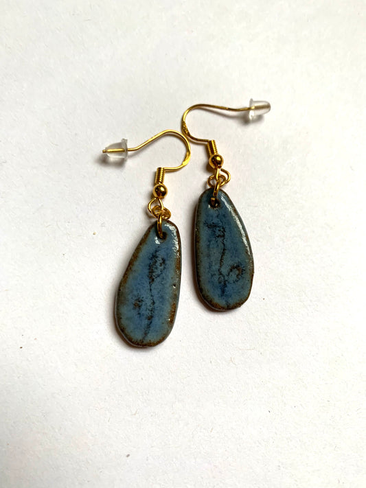 Blue Vine Earrings