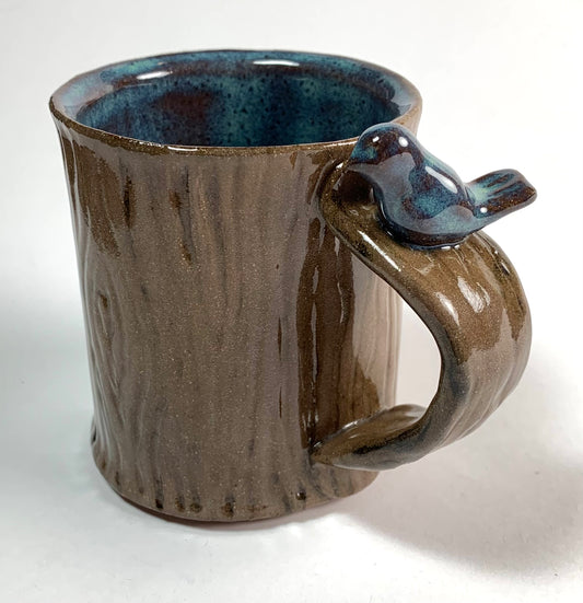 Bluebird Hickory Mug (Medium)