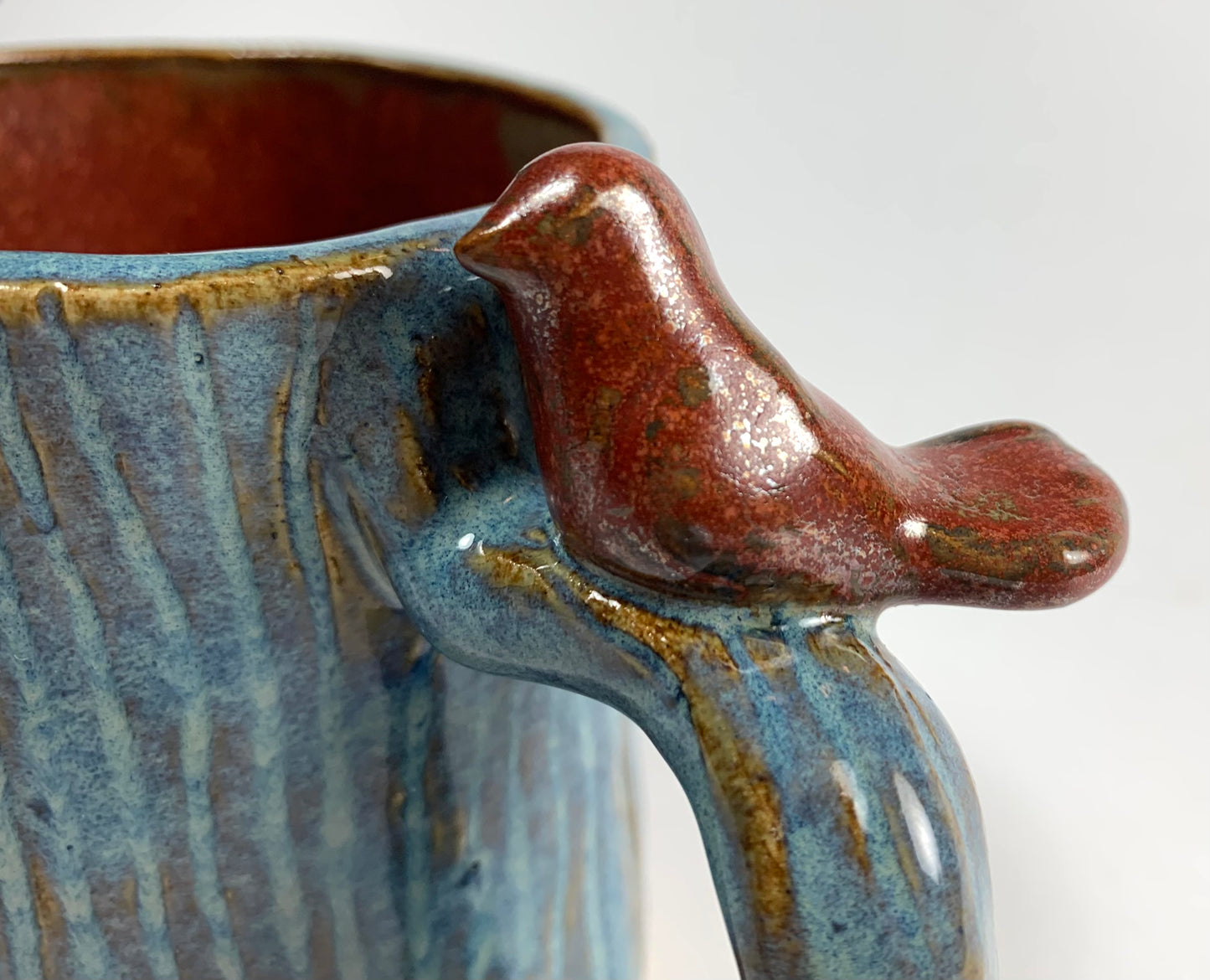 Red Bird Mug