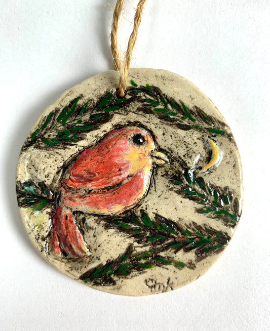 Pine Branch Bird